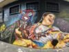 Plasmando el Arte y la Tradición: El artista “Dibujazos” y sus murales emblemáticos en el Festival Folclórico Colombiano