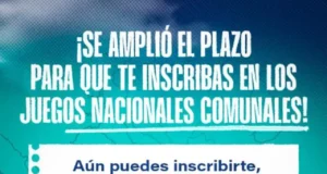 ¡Atención! Se amplia la fecha de inscripción para los Juegos Nacionales deportivos y recreativos comunales 2024.